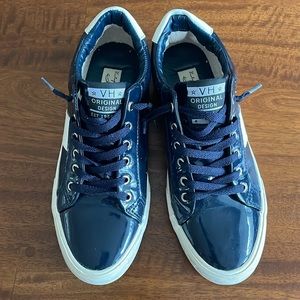 Vintage Havana Navy Blue Sneakers